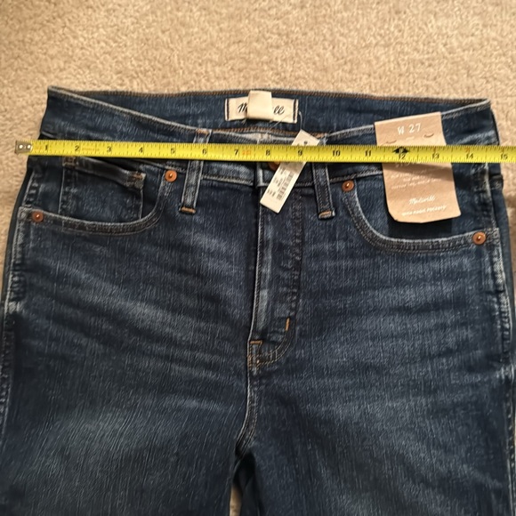 Madewell mid-rise stovepipe. - Picture 4 of 6